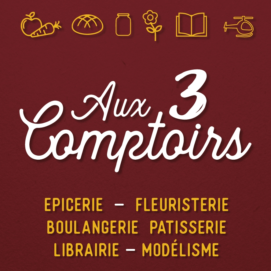 Aux 3 Comptoirs du Rocher — Image de couverture
